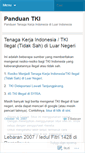 Mobile Screenshot of panduantki.wordpress.com