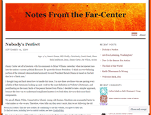 Tablet Screenshot of farcenter.wordpress.com