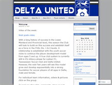 Tablet Screenshot of deltaunited.wordpress.com