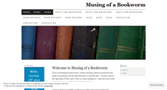 Desktop Screenshot of musingofabookworm.wordpress.com