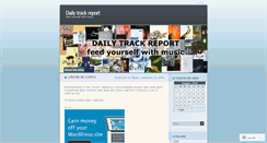 Desktop Screenshot of dailytrackreport.wordpress.com