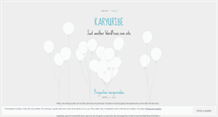 Desktop Screenshot of karyuribe.wordpress.com
