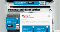 Desktop Screenshot of hgsurvivor.wordpress.com