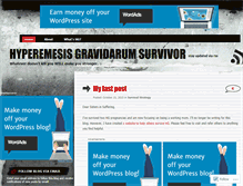 Tablet Screenshot of hgsurvivor.wordpress.com