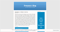 Desktop Screenshot of dresone.wordpress.com