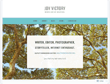 Tablet Screenshot of joyvictory.wordpress.com