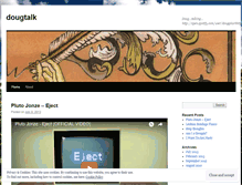 Tablet Screenshot of dougtalk.wordpress.com