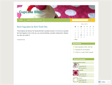 Tablet Screenshot of cupcakebites.wordpress.com