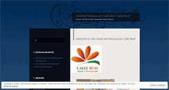 Desktop Screenshot of hotelcallereal.wordpress.com