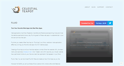 Desktop Screenshot of fluidapp.wordpress.com