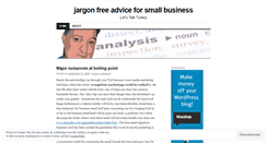 Desktop Screenshot of jargonfree.wordpress.com