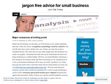 Tablet Screenshot of jargonfree.wordpress.com