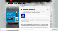 Desktop Screenshot of northeastrunning.wordpress.com