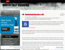 Tablet Screenshot of northeastrunning.wordpress.com