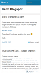 Mobile Screenshot of keithforfun.wordpress.com