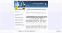 Desktop Screenshot of marylandbiotech.wordpress.com