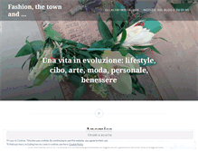 Tablet Screenshot of fashionandthetown.wordpress.com
