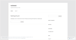 Desktop Screenshot of naiwest.wordpress.com