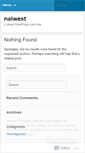 Mobile Screenshot of naiwest.wordpress.com