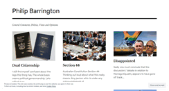 Desktop Screenshot of philipbarrington.wordpress.com