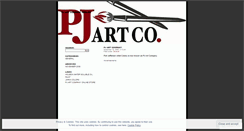 Desktop Screenshot of pjartco.wordpress.com