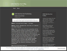 Tablet Screenshot of littleitalysj.wordpress.com
