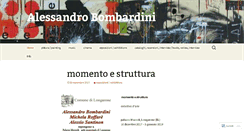 Desktop Screenshot of alessandrobombardini.wordpress.com