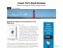 Tablet Screenshot of bizbookreviews.wordpress.com