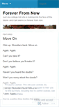 Mobile Screenshot of foreverfromnow.wordpress.com