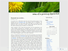 Tablet Screenshot of growingtales.wordpress.com