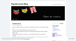 Desktop Screenshot of papodecueca.wordpress.com