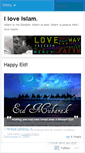 Mobile Screenshot of iloveislam.wordpress.com