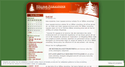 Desktop Screenshot of hallbarjulkalender.wordpress.com