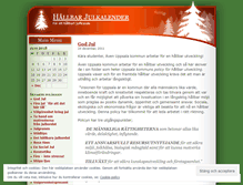 Tablet Screenshot of hallbarjulkalender.wordpress.com