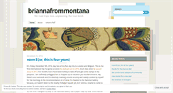 Desktop Screenshot of briannafrommontana.wordpress.com