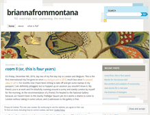 Tablet Screenshot of briannafrommontana.wordpress.com