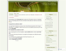 Tablet Screenshot of aliceinwonderlandmovie.wordpress.com