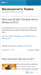 Mobile Screenshot of moviesserver.wordpress.com