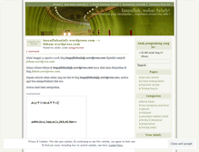 Tablet Screenshot of insyaflahsalafy.wordpress.com