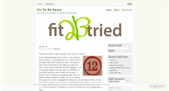 Desktop Screenshot of fittobetried.wordpress.com