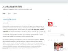 Tablet Screenshot of latinopinion.wordpress.com