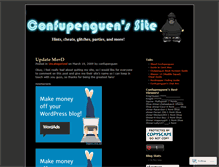 Tablet Screenshot of clubpenguinisfun.wordpress.com