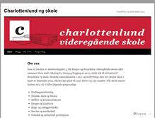 Tablet Screenshot of charlottenlundvgs.wordpress.com