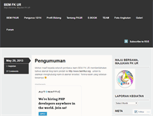 Tablet Screenshot of bemfkur.wordpress.com