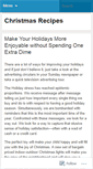 Mobile Screenshot of christmasrecipefun.wordpress.com