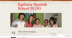 Desktop Screenshot of epifaniaschoolblog.wordpress.com