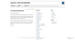 Desktop Screenshot of forwriters.wordpress.com