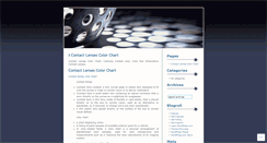 Desktop Screenshot of contactlensescolorchartpmpl.wordpress.com