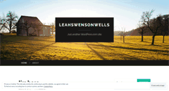 Desktop Screenshot of leahswensonwells.wordpress.com