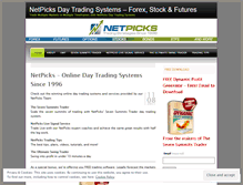 Tablet Screenshot of netpicks.wordpress.com